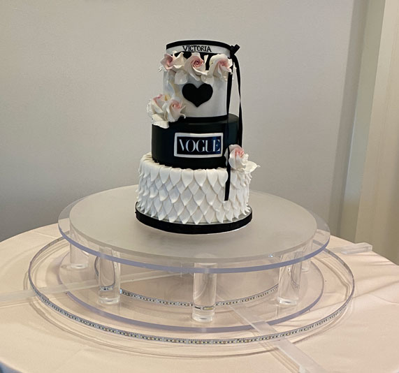 Bat Mitzvah cake testomonial July 2022